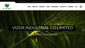 What Vizda-industrial.com website looks like in 2024 