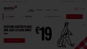 What Volotea.com website looks like in 2024 