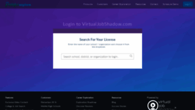 What Virtualjobshadow.com website looks like in 2024 