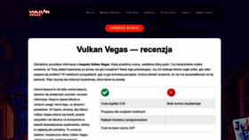 What Vulkanvegaspl.com website looks like in 2024 
