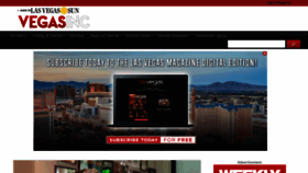 What Vegasinc.com website looks like in 2024 