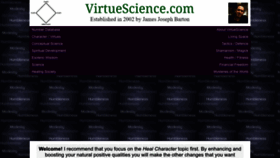 What Virtuescience.com website looks like in 2024 