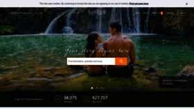 What Veltra.com website looks like in 2024 