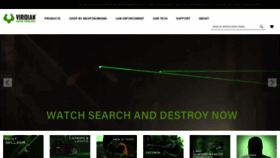 What Viridianweapontech.com website looks like in 2024 