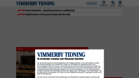What Vimmerbytidning.se website looks like in 2024 