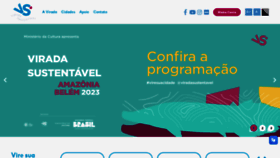 What Viradasustentavel.org.br website looks like in 2024 