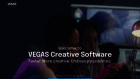 What Vegascreativesoftware.com website looks like in 2024 