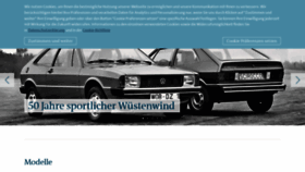 What Volkswagen-classic.de website looks like in 2024 