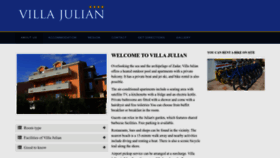 What Villa-julian.com website looks like in 2024 