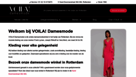 What Voiladamesmode.nl website looks like in 2024 