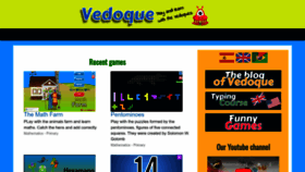What Vedoque.com website looks like in 2024 
