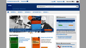 What Vde-verlag.de website looks like in 2024 