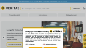 What Veritas.at website looks like in 2024 