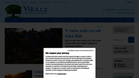 What Vira.cz website looks like in 2024 