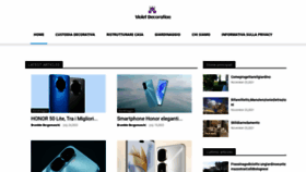 What Violetdecoration.com website looks like in 2024 