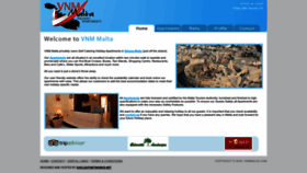What Vnmmalta.com website looks like in 2024 