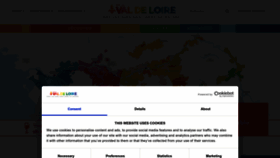 What Vinsvaldeloire.fr website looks like in 2024 