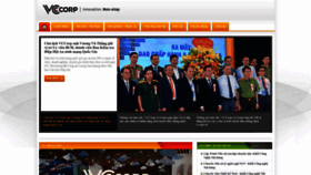 What Vccorp.vn website looks like in 2024 