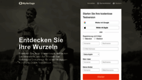 What Verwandt.de website looks like in 2024 
