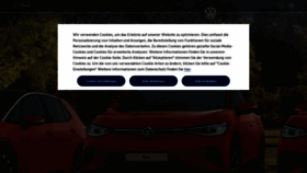 What Volkswagen.ch website looks like in 2024 
