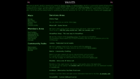 What Venith.net website looks like in 2024 