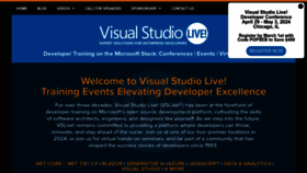 What Vslive.com website looks like in 2024 