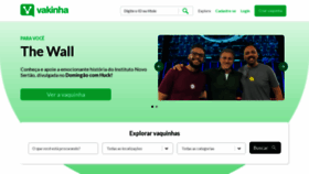 What Vakinha.com.br website looks like in 2024 