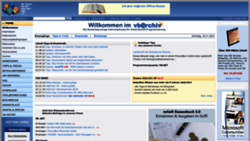 What Vbarchiv.net website looks like in 2024 
