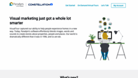 What Visualtour.com website looked like in 2024 (1 year ago)