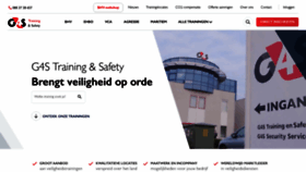 What Veiligheids-trainingen.nl website looks like in 2024 