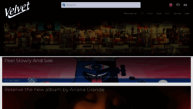 What Velvetmusic.nl website looked like in 2024 (2 years ago)