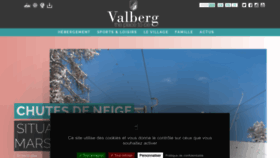 What Valberg.com website looks like in 2024 