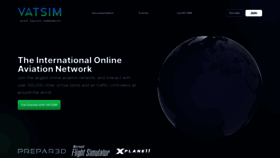 What Vatsim.net website looks like in 2024 