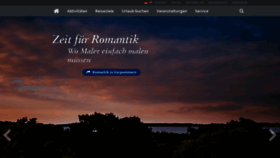 What Vorpommern.de website looks like in 2024 