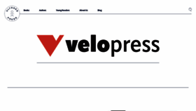 What Velopress.com website looks like in 2024 