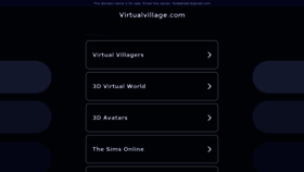 What Virtualvillage.com website looks like in 2024 