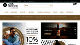 What Vinopremier.com website looks like in 2024 