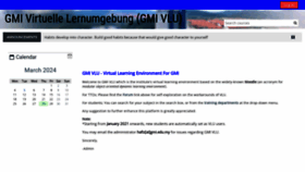 What Vlu.gmi.edu.my website looks like in 2024 