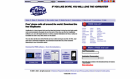 What Voipbuster.com website looks like in 2024 