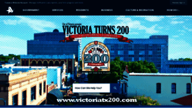 What Victoriatx.org website looks like in 2024 