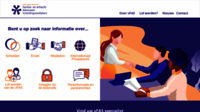 What Verenigingfas.nl website looks like in 2024 
