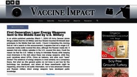 What Vaccineimpact.com website looks like in 2024 