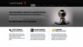 What Vantagesecuritysystems.com website looks like in 2024 