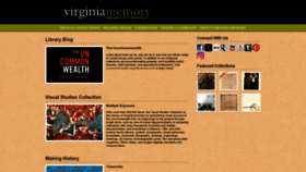 What Virginiamemory.com website looks like in 2024 