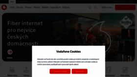 What Vodafone.cz website looks like in 2024 