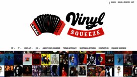What Vinylsqueeze.com.au website looks like in 2024 