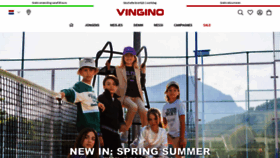 What Vingino.com website looks like in 2024 