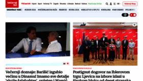 What Vecernji.hr website looks like in 2024 