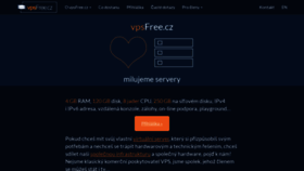 What Vpsfree.cz website looks like in 2024 