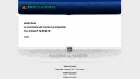 What Veneto.eu website looks like in 2024 